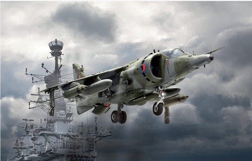 Italeri harrier 3 falkland - italeri,, gr.3