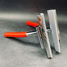 Hand Clamp 12 x 2cm Wide Rubber Grip Jaw Pressing Sealing Specialist Craft Tool