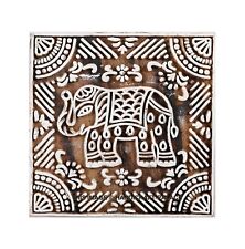 Indian Wooden Printing Block