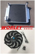 3 Row Radiator + FAN For Toyota Celica GT TA22 TA23 2T-C 2T 1.6L 1973-1978 MT