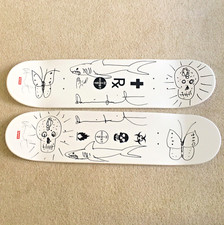 Damien Hirst x Supreme Spot Skateboards Unique Hand Drawn Edition of 40 - Pair