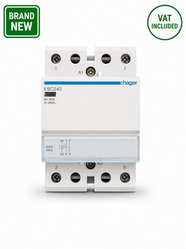 Hager esc240 40a pole - 2,