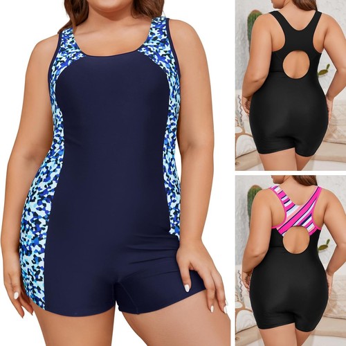 Plus size boyleg swimming - boyleg,