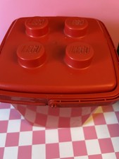 Vintage LEGO Red 11" Storage