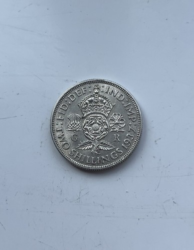 1937 two shillings - shillings, florin