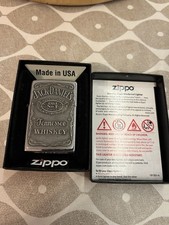Zippo lighter jack daniels original 2009 With Box