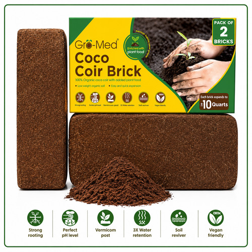 Coco coir brick lbs - coir, 10