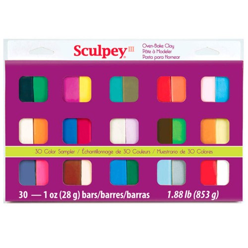 Sculpey iii sampler - iii, 30