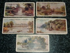 Lambert & Butler - 10x The Thames From Lechlade to London Cards - Substandard