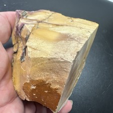 Mookaite Jasper Rough Raw Part Sliced Crystal For Lapidary Or Display 294 Grams