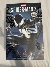 Hot Toys Spider-Man 2 VGM56 Peter Parker Black Suit Figure READ DESCRIPTION