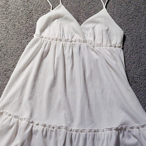 Creme crinkle cotton - h&m,