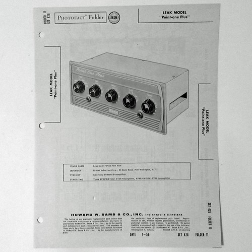 Leak model point one - point-one, plus
