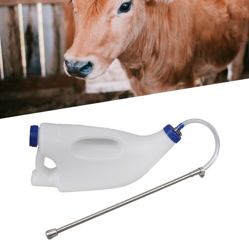 Calf bottle with handle - calf,