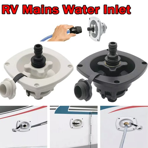 New mains water inlet with - new,
