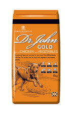 Dr. John Gold Rich in Chicken & Vegetables Dry Dog Food for Working Dogs 15kg 
