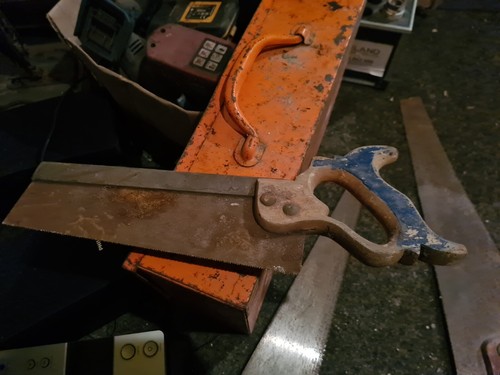 Vintage saw tenon tennon - saw, old