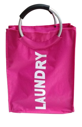 Folding laundry bag aluminium - folding,