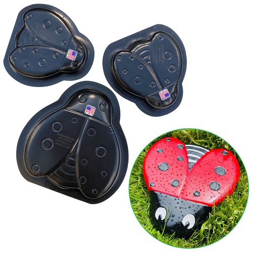 Autumn ladybug stepping stone - ladybug,