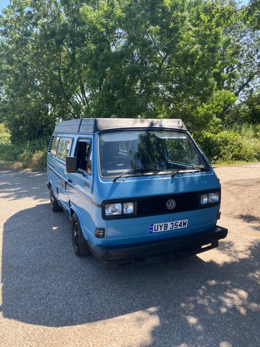 1981 blue transporter - blue,