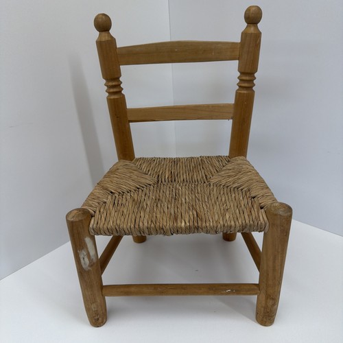 Vintage ladder back light wood - vintage,
