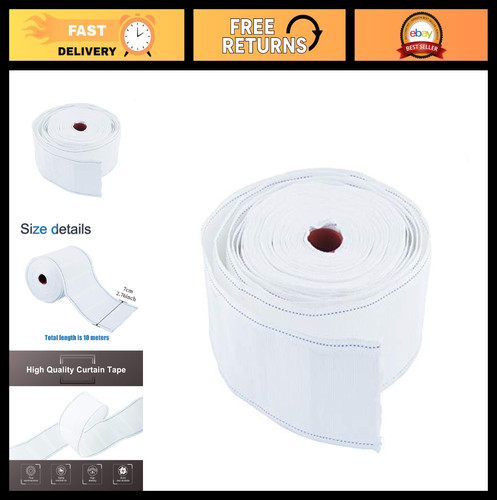 Curtain tape 10m - curtain,