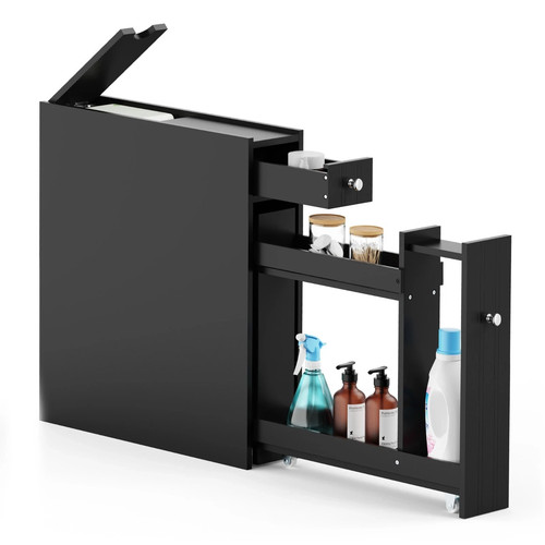 Slim bathroom storage unit - slim,