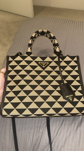 Prada triangolo jacquard - triangolo,