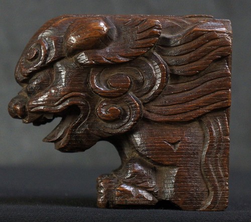 Antique japanese wood temple - japanese,