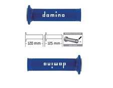 DOMINO knobs WHITE BLUE 120