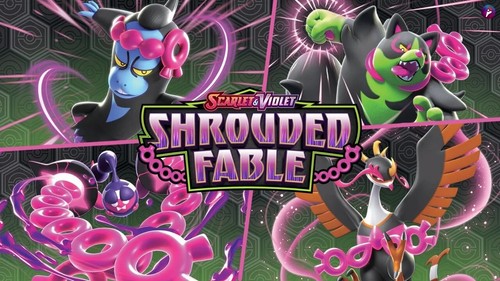 Scarlet violet shrouded - &,