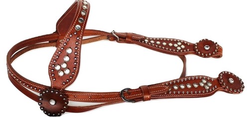 Horse show tack bridle - bridle, western