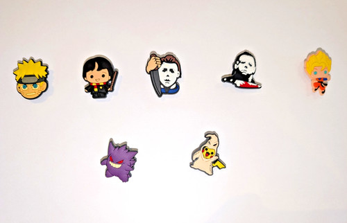 Characters croc charms - croc,