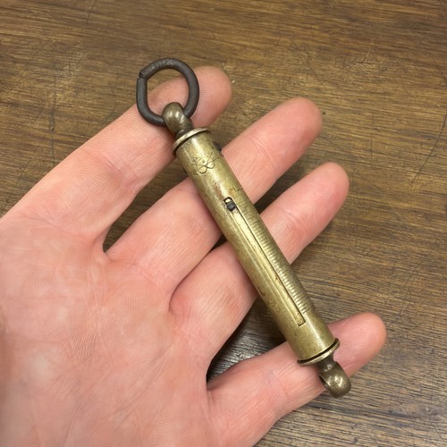 Vintage salter brass pocket - vintage,