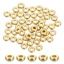 100 Pcs Brass Spacer Beads