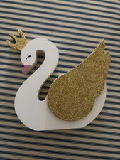 Wooden Swan Decoration with