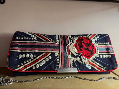 Accessorize union jack clutch - accessorize,