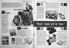 Old Vintage Print Motor Cycle