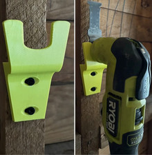 Wall Mount Bracket for Ryobi 18V HP Multi-Tool – Secure & Easy Tool Storage