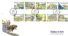 Guernsey Comm/FDC - Holiday in
