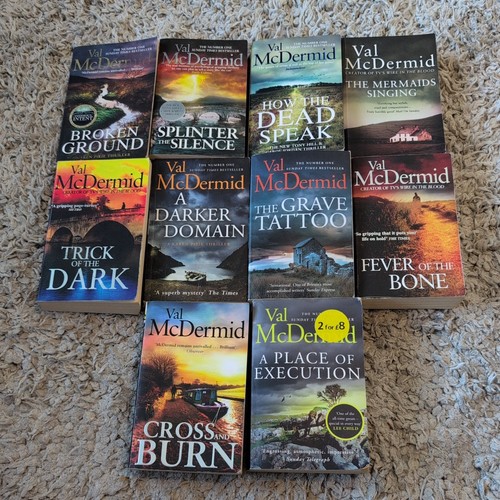 Val mcdermid book bundle 10 - x,