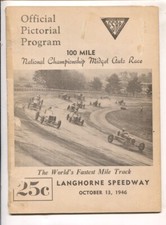 Sports Pub: Langhorne Speedway