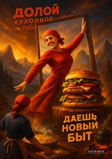 Vintage Russian World War WW2 Propaganda Stalin Lenin Retro Poster Wal Art A4