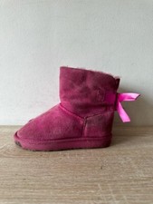 Bonova girls pink - pink, suede
