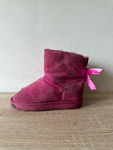 Bonova girls pink suede - girls, pull