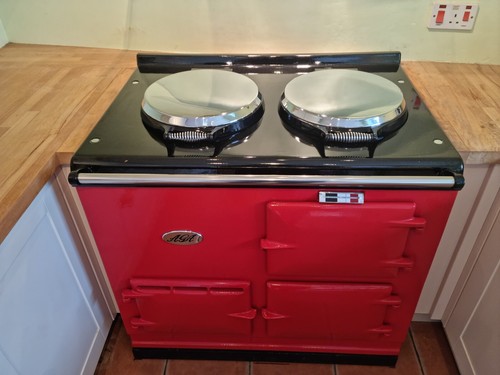 Aga post enameled top - re,enameled,
