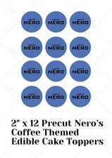 Caffe Nero Pre Cut Edible
