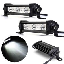 4 Inch 9W Slim Mini 3 Led Light Bar X2 Spot Work Lamp Suv Recovery Pickup Truck