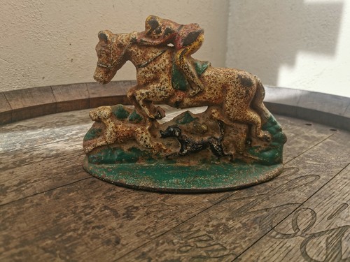 Vintage horse and hounds - horse,