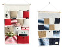 Wall mounted organizer linen - wall,